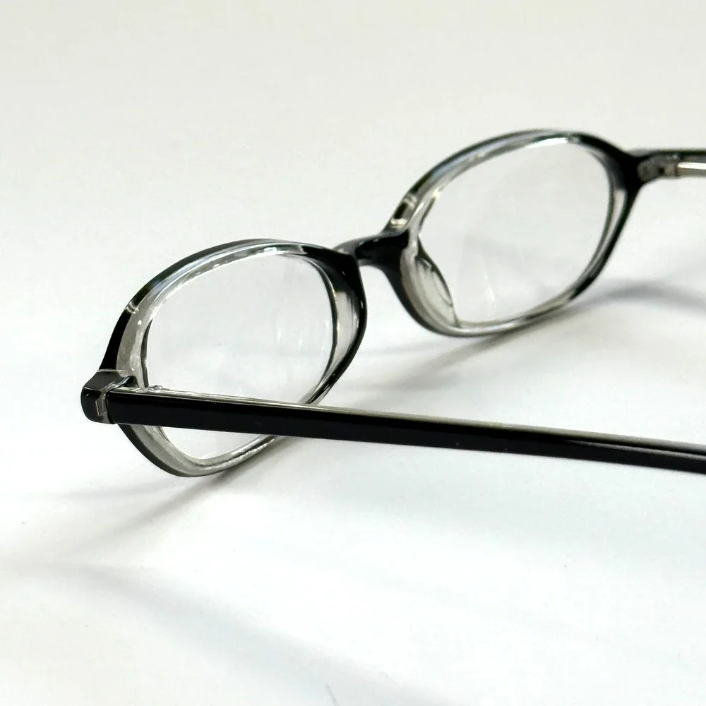 CANDIES C Sandy Blkcry Eyeglasses Frame Only 48-17-135 Black Oval Full Rim